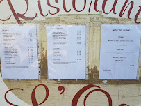 Restaurant italien L'Oso à Isola Maggiore - menu / carte