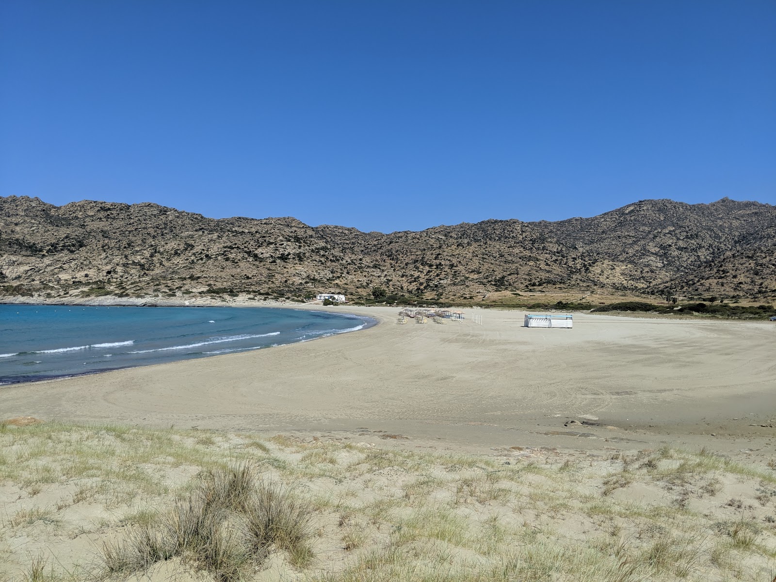 Photo of Magganari beach located in natural area