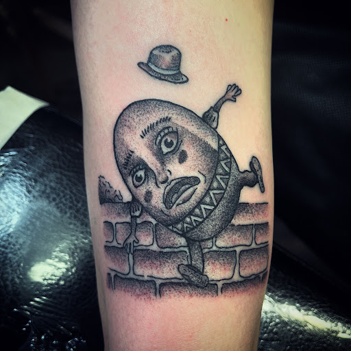 Explore gojo satoru tattoo ideas, creative tattoo ideas in Madera, available at Sea Wolf Tattoo