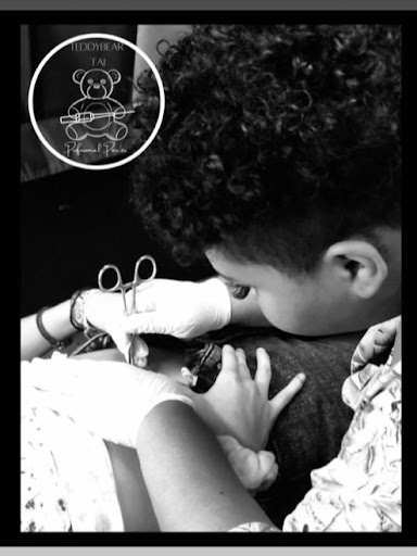 Explore cover up tattoo ideas for leg, creative tattoo ideas in Riverside, available at The Pierced Tai