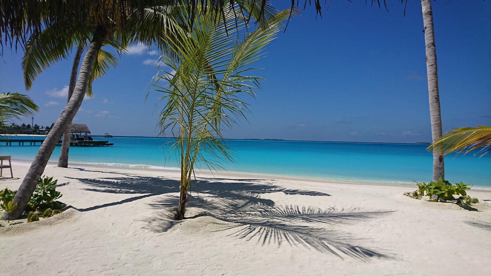 Foto van Sun Siyam Strand met ruim strand