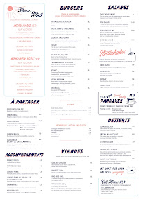 Menu du PNY VIEUX-LILLE à Lille