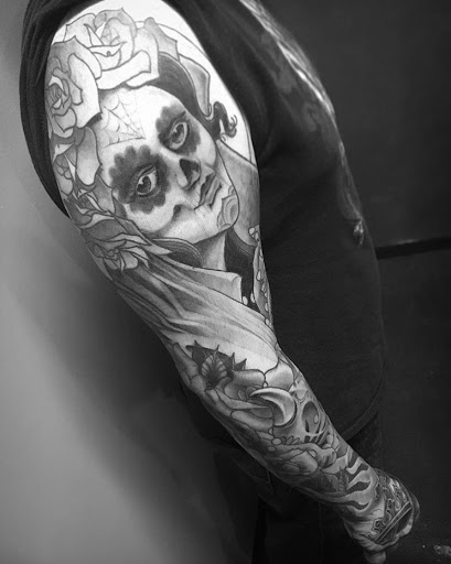 Explore tattoo ideas for ankle and foot, creative tattoo ideas in San Diego, available at Sideshow Tattoo and Piercing