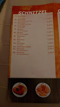 Menu / carte de Sasa citygrill à Finsterwalde