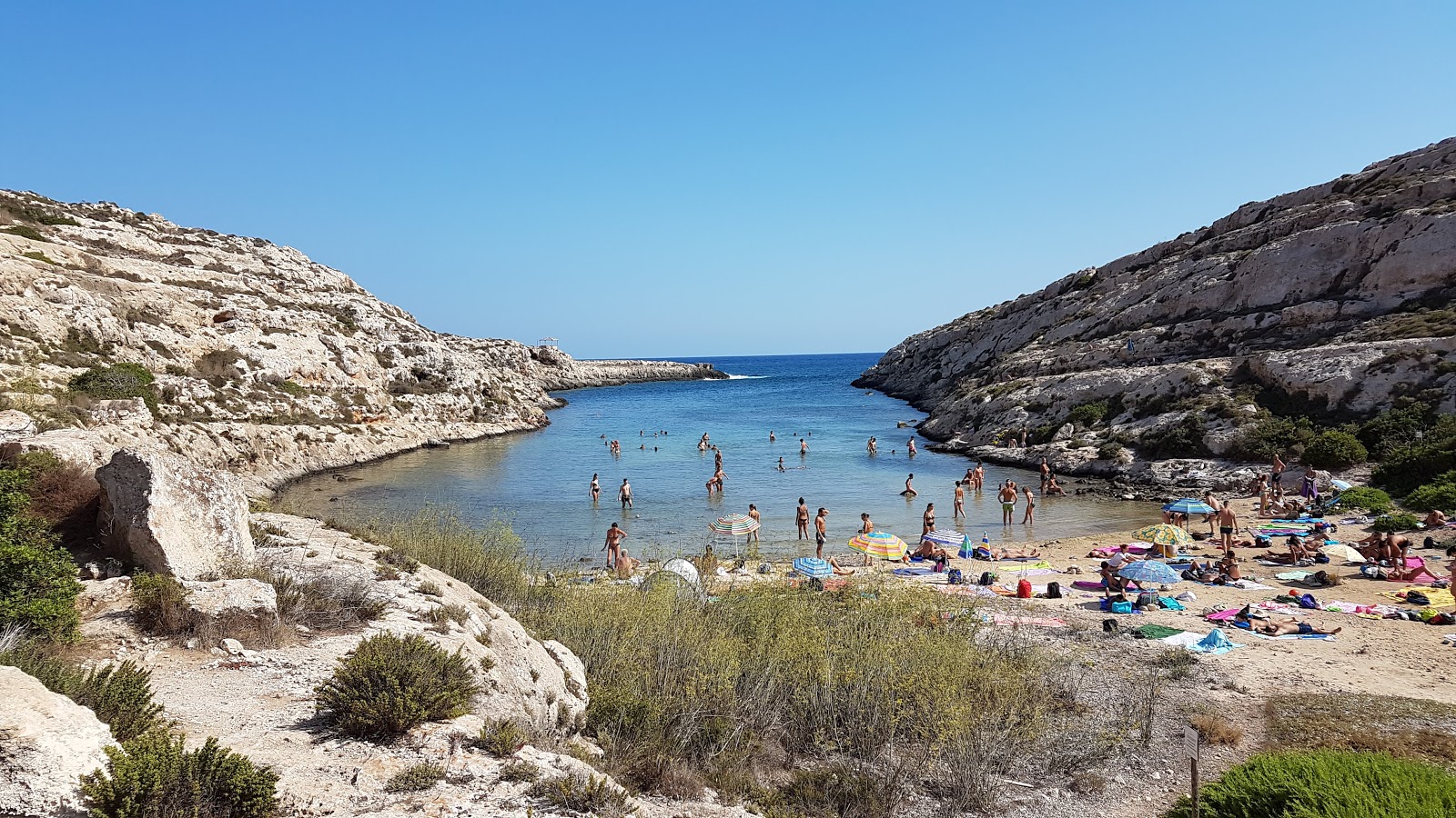 Foto von Cala Galera mit kleine bucht