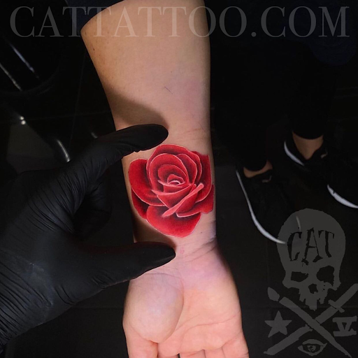 Explore three friend tattoo ideas, creative tattoo ideas in Addison, available at Cat Tattoo
