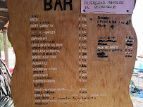 Carte du IL CHIOSCHETTO à Capoliveri