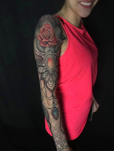 Explore animal lover tattoo ideas, creative tattoo ideas in Sunbury, available at Absinthe Tattoo