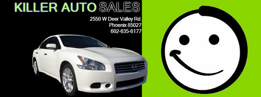 Used Car Dealer «Killer Auto Sales and Service», reviews and photos, 2550 W Deer Valley Rd, Phoenix, AZ 85027, USA