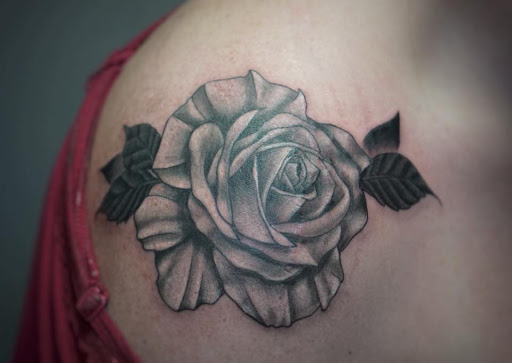 Explore side face tattoo ideas, creative tattoo ideas in Warrior, available at The Great Wilderness Tattoo