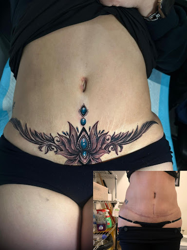 Explore fill in tattoo sleeve ideas, creative tattoo ideas in Miami, available at Miami Tattoo & Co Midtown