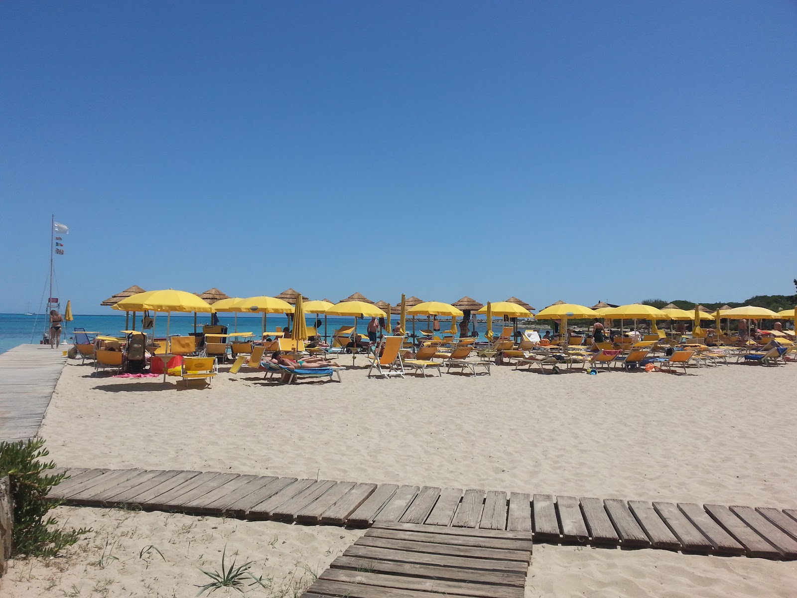 Φωτογραφία του Παραλία Gabbiano περιοχή θέρετρου στην παραλία