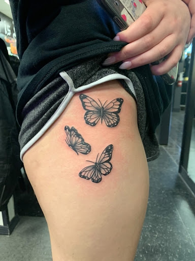 Explore bumblebee tattoo ideas, creative tattoo ideas in Jacksonville, available at Inkstainz tattoo studio