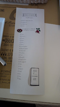 Il Forno Dell'Oste à Seriate menu