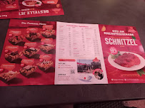 Restaurant de hamburgers Frittenknaller à Emmerich (le menu)