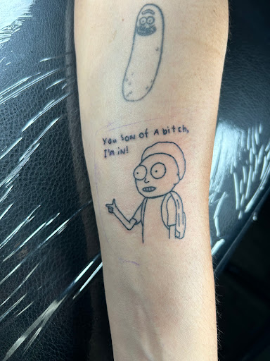 Explore tattoo stencil ideas, creative tattoo ideas in Warner Robins, available at Untold Pain Tattoo Studio