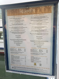 Restaurant Bateau restaurant Hermès (Croisières restaurant à Lyon) à Lyon (le menu)
