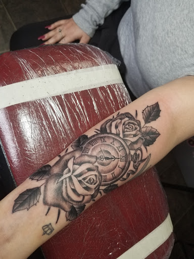 Explore badass sleeve tattoo ideas, creative tattoo ideas in Reading, available at Inked In 2 Tattoo & Piercing Studio