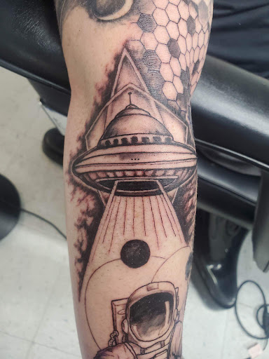 Explore heart on my sleeve tattoo ideas, creative tattoo ideas in Salem, available at Outwest Tattoo and body piercing ,30 years of tattooing,only life time guarantee