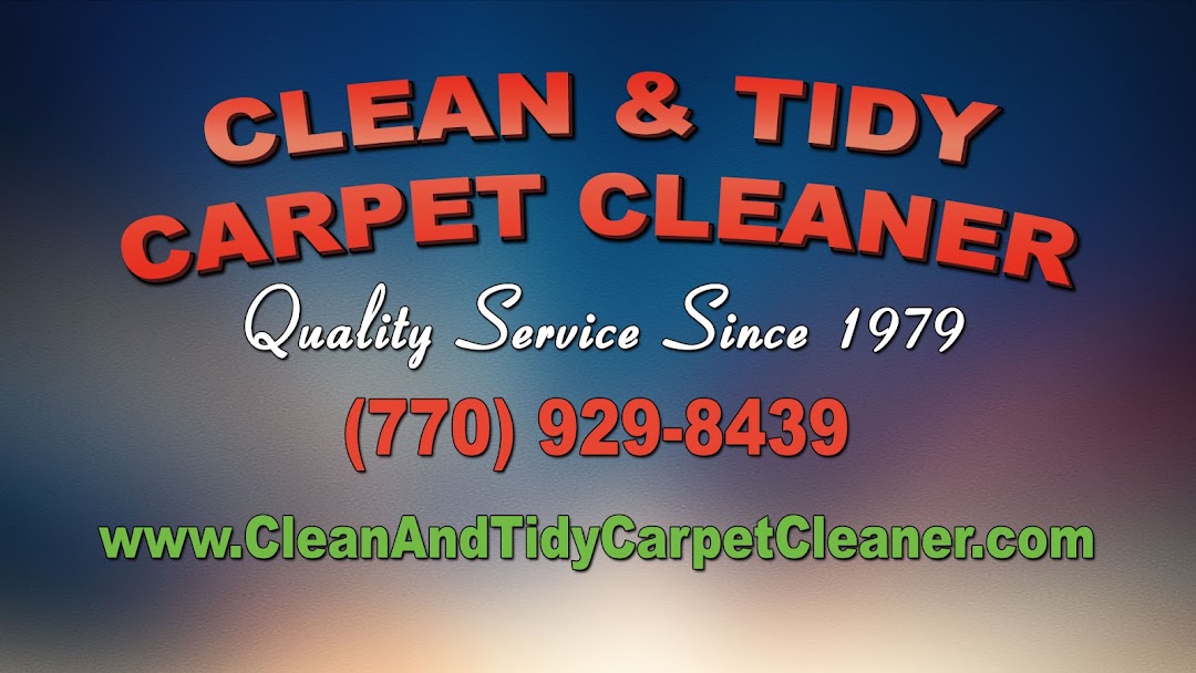 A Clean & Tidy Carpet Cleaner