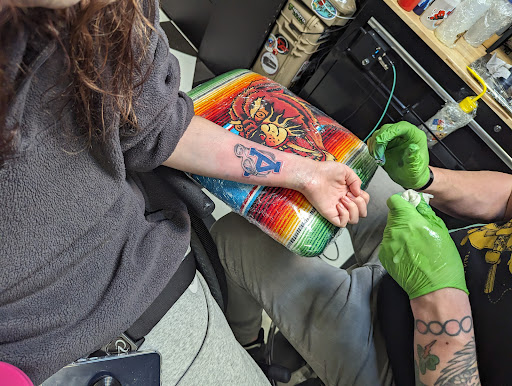 Explore dedication tattoo ideas, creative tattoo ideas in West Hartford, available at Shamrock Tattoo Company