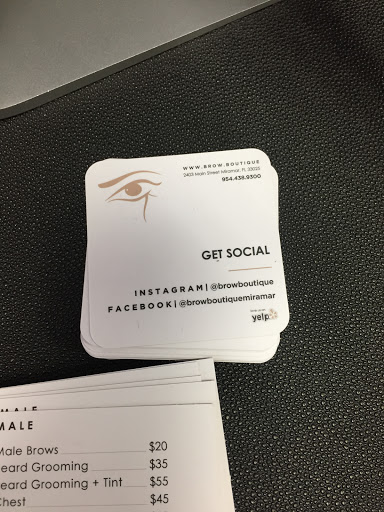 Boutique «Brow Boutique Miramar», reviews and photos, 2403 Main Street, Miramar, FL 33025, USA
