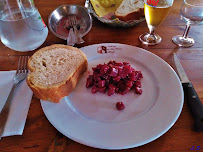 Plats et boissons du Restaurant français Auberge du Bon Vieux Temps à La Chapelle-Agnon - n°1