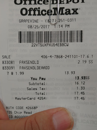 Office Supply Store «Office Depot», reviews and photos, 1317 W State Hwy 114, Grapevine, TX 76051, USA