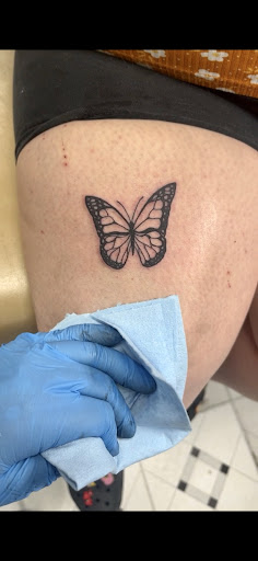 Explore vegeta and bulma tattoo ideas, creative tattoo ideas in El Paso, available at R&R tattoo and piercing studio