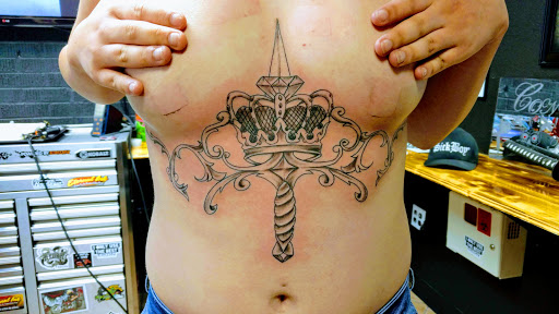 Explore angel forearm tattoo ideas, creative tattoo ideas in Rapid City, available at Convicted Designs Tattoo & Piercing