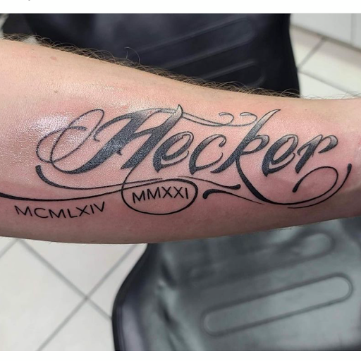 Explore two word tattoo ideas, creative tattoo ideas in Myrtle Beach, available at Myrtle Beach Ink