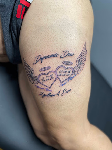 Explore wrist name tattoo ideas, creative tattoo ideas in Mauldin, available at Main Street Tattoo