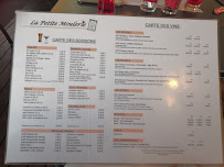 La Petite Moulerie à Arcachon menu