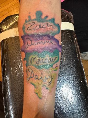 Explore 3 sisters tattoo ideas, creative tattoo ideas in Calumet, available at Tattooing by Big Ben