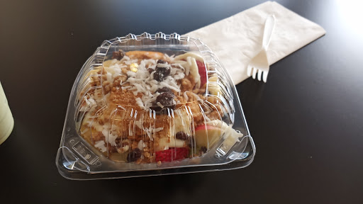 Fruit salad with homemade vanilla  yogurt