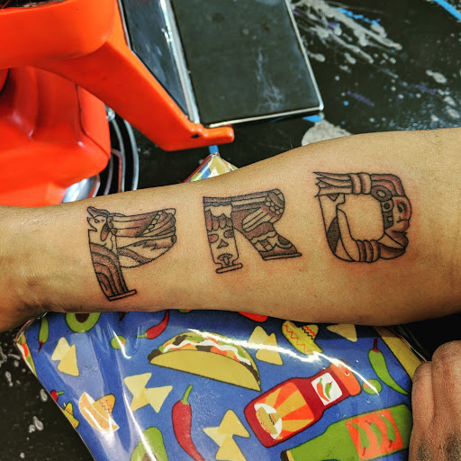 Explore mens tattoo ideas upper arm, creative tattoo ideas in Redding, available at Caddy Daddys