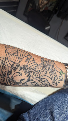 Explore little mermaid tattoo ideas, creative tattoo ideas in San Diego, available at Remington Tattoo Parlor