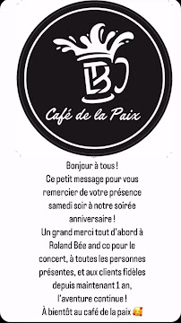 Photos du propriétaire du Restaurant familial Café La Paix à Montbéliard - n°14