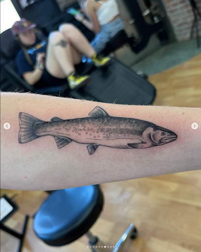 Explore princess mononoke tattoo ideas, creative tattoo ideas in Belgrade, available at The Loyal Sparrow Tattoo and Piercing