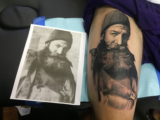 Explore symmetrical tattoo ideas, creative tattoo ideas in Port Charlotte, available at Sacred Rites Tattoo