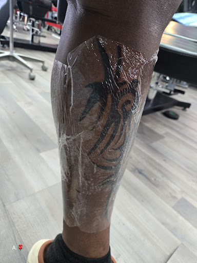 Explore tattoo ideas for initials, creative tattoo ideas in Riverside, available at Darkstar Tattoo CA