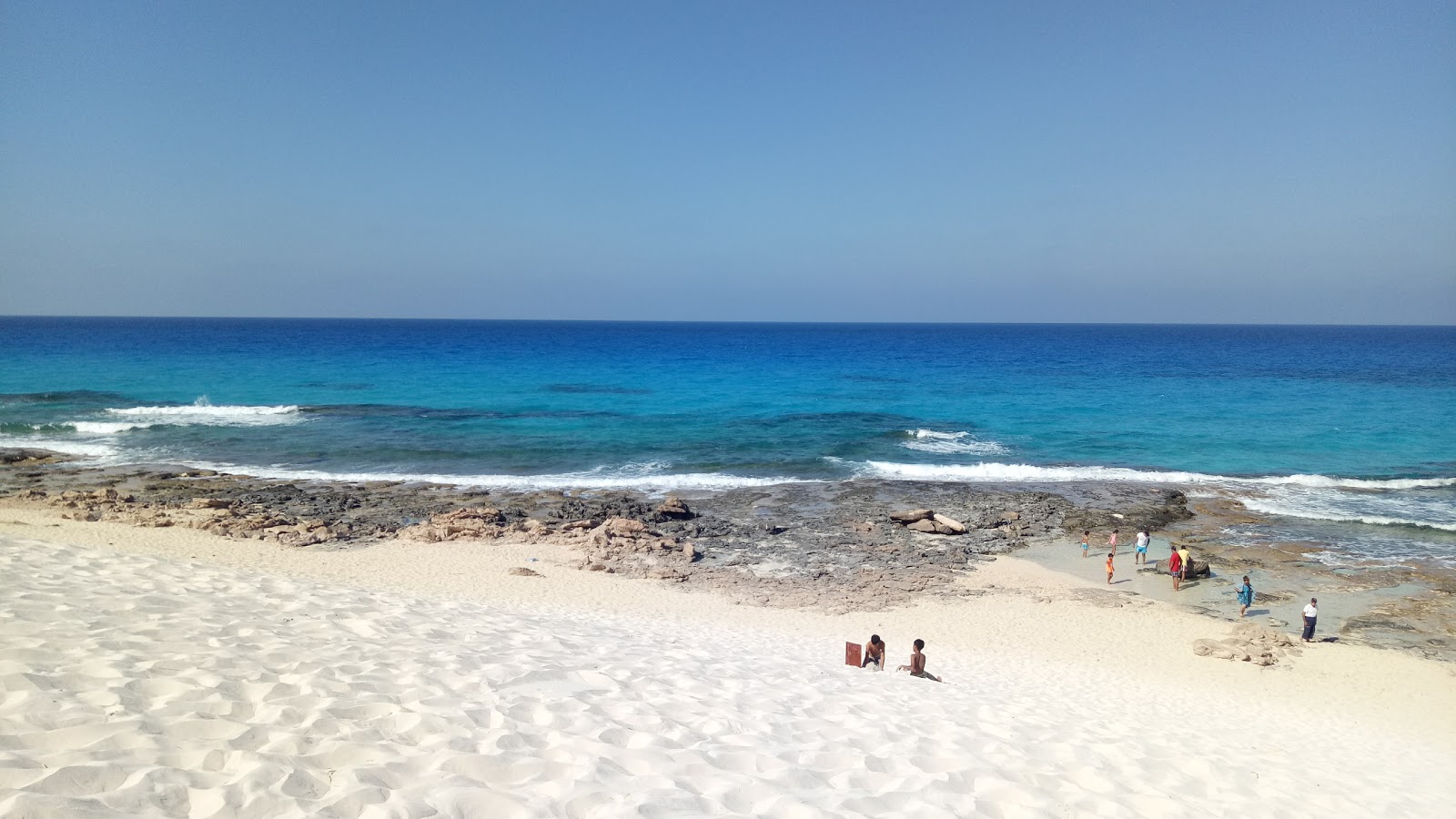 Fotografie cu Lagouna Beach - Marsa Matrouh - locul popular printre cunoscătorii de relaxare