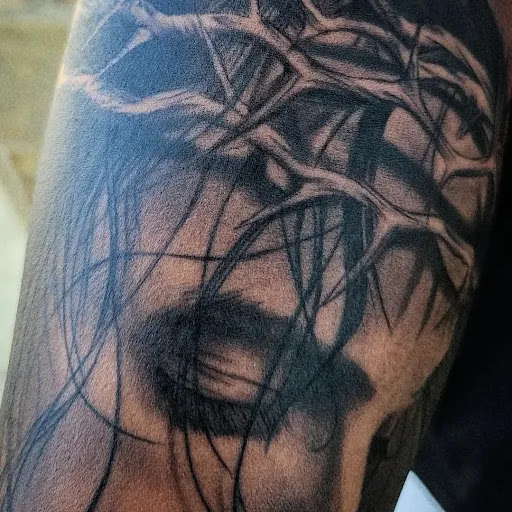 Explore until we meet again tattoo ideas, creative tattoo ideas in Buford, available at Inked Arts Tattoo Studio
