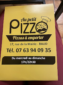 Photos du propriétaire du Pizzas à emporter Au Petit Pizzo à Baud - n°2