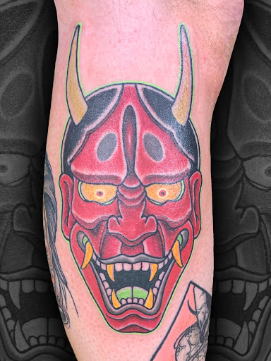 Explore neck tattoos for men ideas, creative tattoo ideas in Ballston Spa, available at Ransom Tattoo Gallery