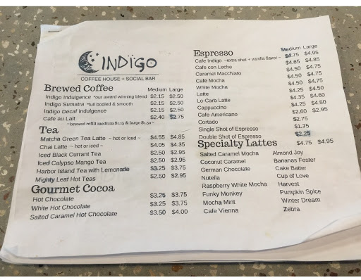 Coffee Shop «Indigo Coffee House + Social Bar», reviews and photos, 514 N Franklin St #102, Tampa, FL 33602, USA