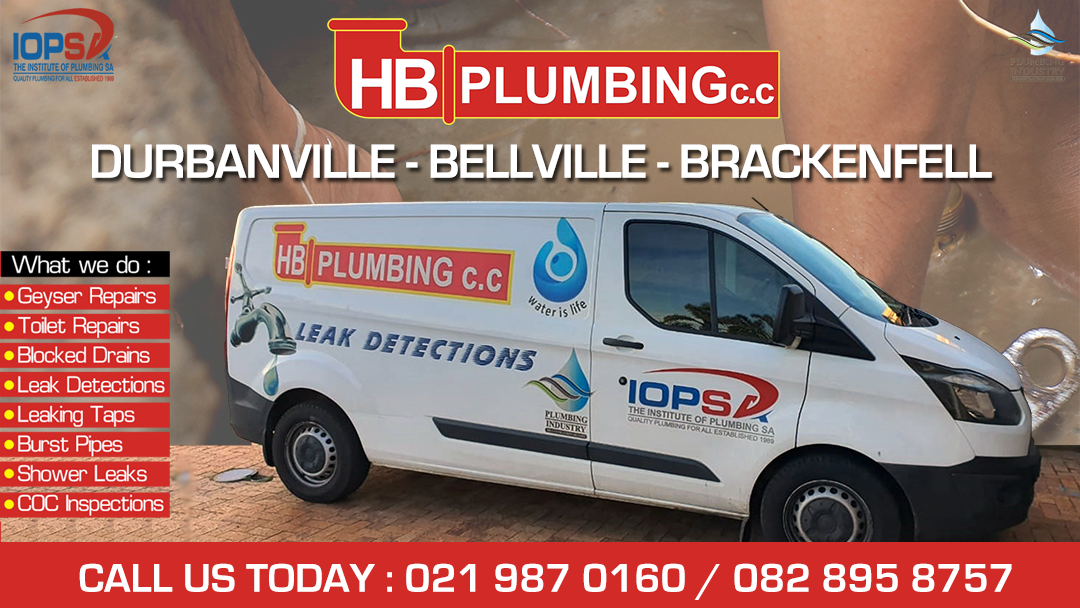 Plumbers Durbanville - HB Plumbing