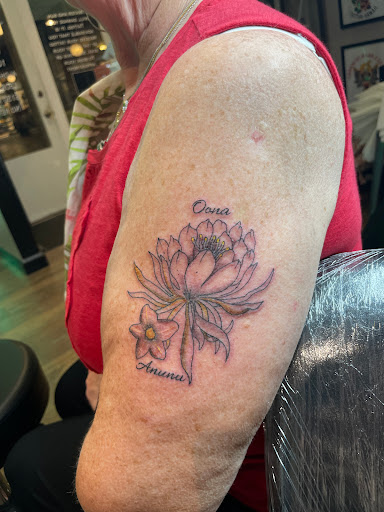 Explore charlotte tattoo ideas, creative tattoo ideas in Honolulu, available at Aloha Tattoo Waikiki Hilton Hawaiian Village Rainbow Bazaar