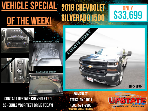 Chevrolet Dealer «Upstate Chevrolet», reviews and photos, 36 Main St, Attica, NY 14011, USA