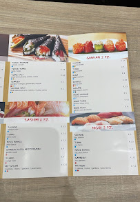 Menu du Sushi Ama à Cagliari